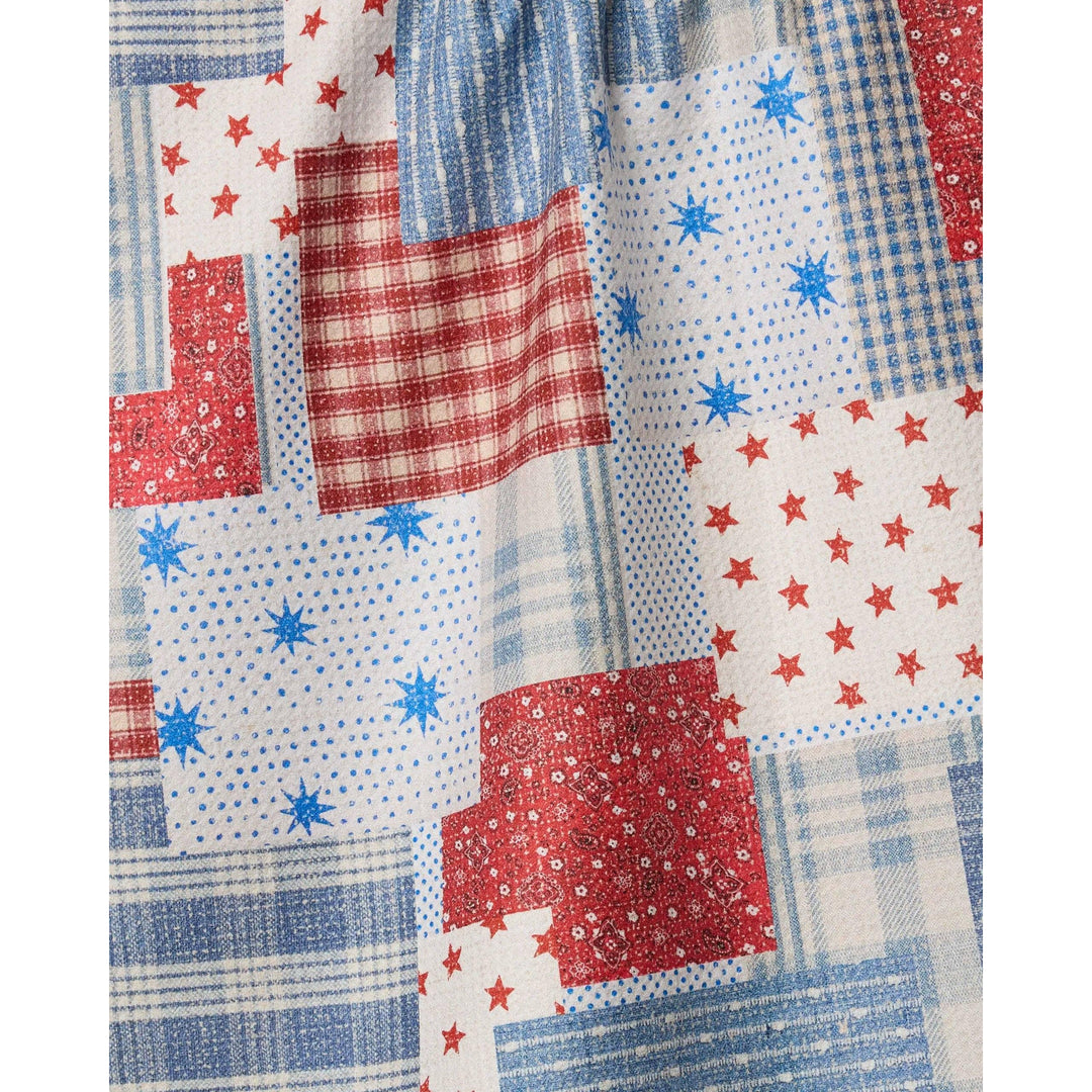 Stars and Stitches Tea Towel