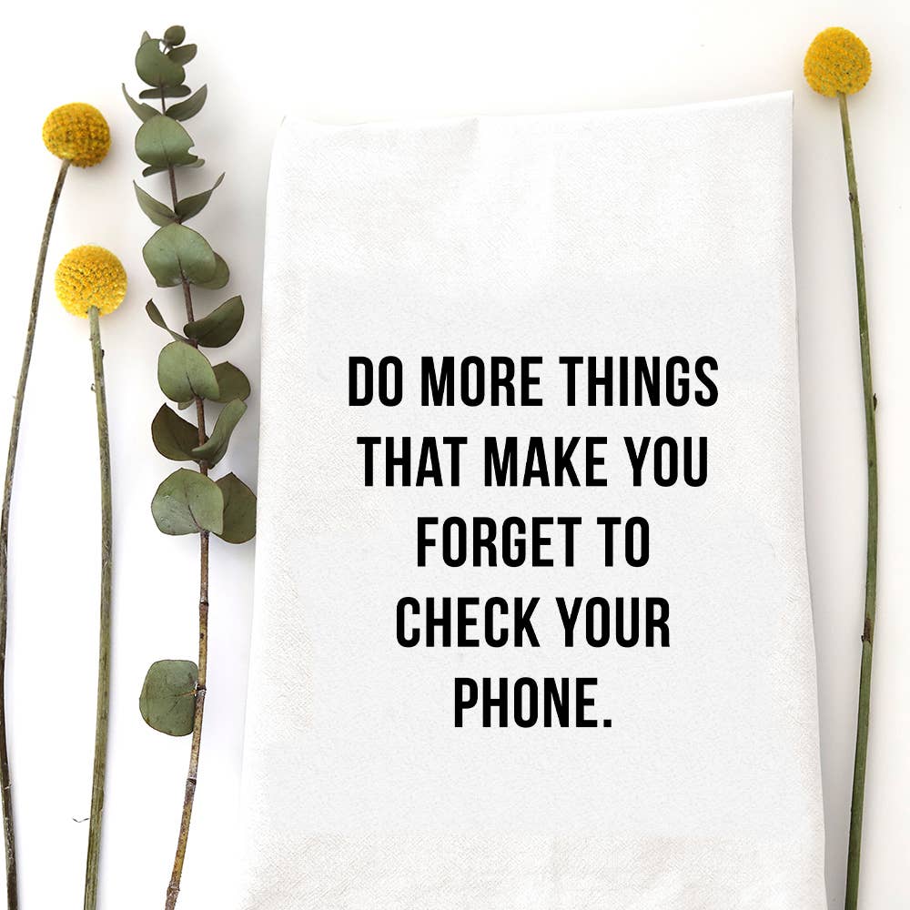DO MORE THINGS - TEA TOWEL