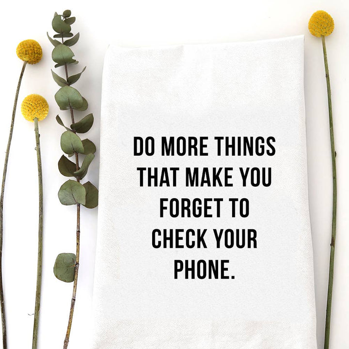 DO MORE THINGS - TEA TOWEL