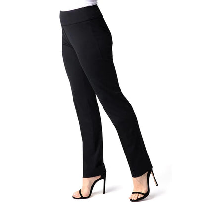 WIDE BAND PULL ON NARROW LEG PANT