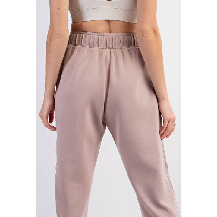 Modal Poly Span Jogger with Side Satin