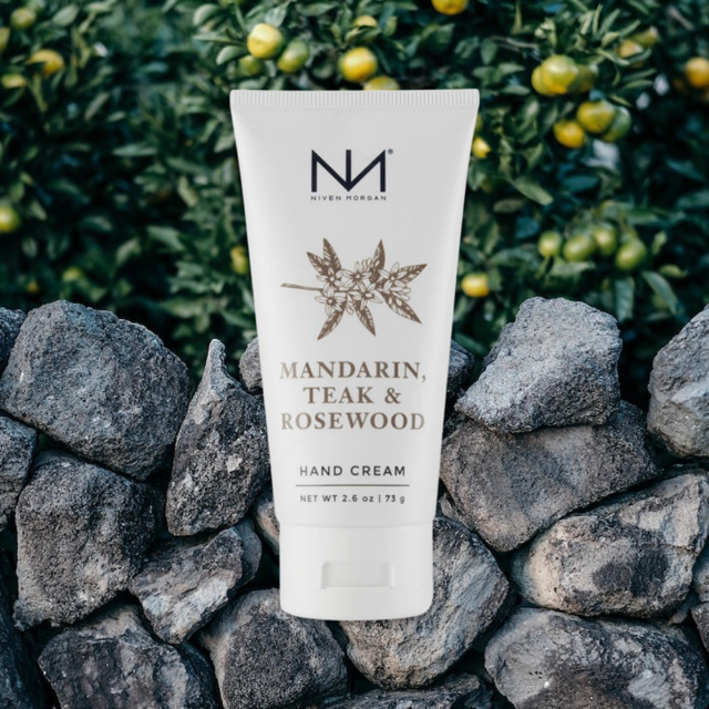 Mandarin, Teak &amp; Rosewood Travel Hand Cream