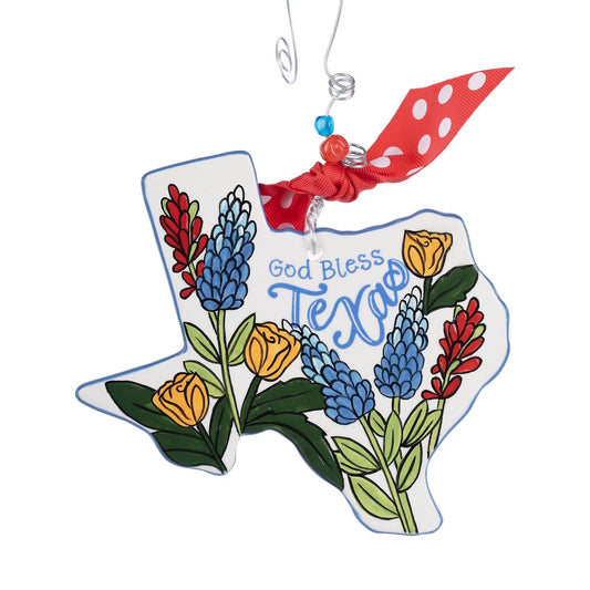 State of Texas Flat Ornament