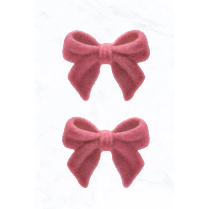 Velvet Bow Earrings