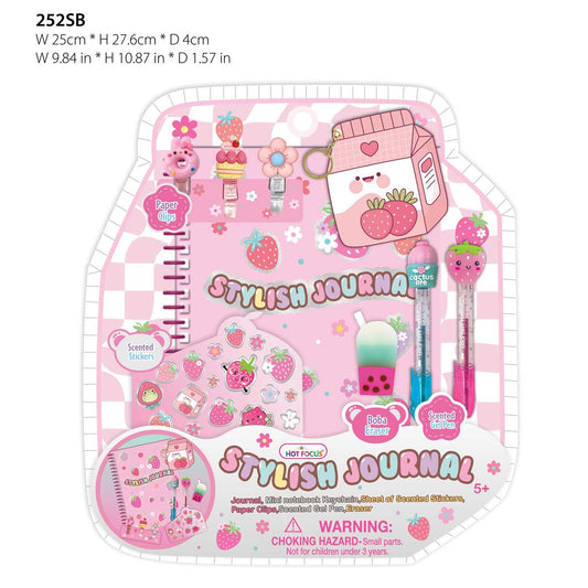Strawberry Stylish Journal