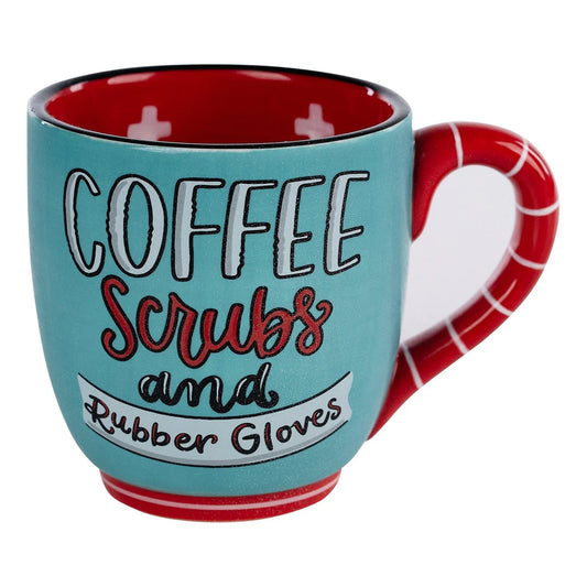 Coffee Scrubs and Rubber Gloves mugs