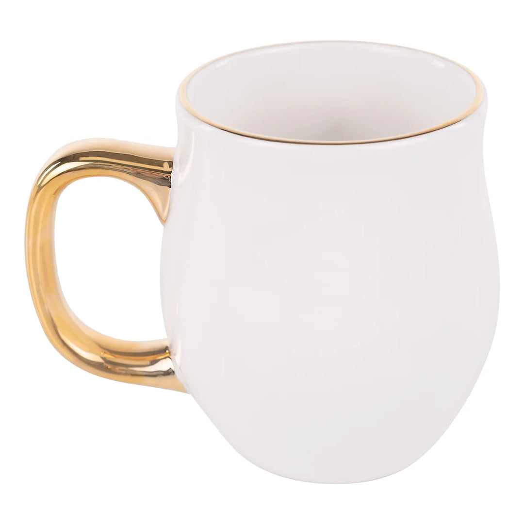 Glory Haus Gold Christmas Tree Mug