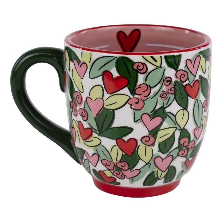 Mom Hearts &amp; Flowers Mug