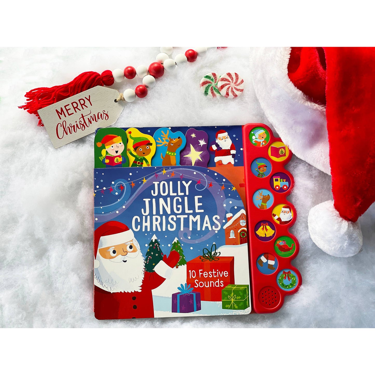 Jolly Jingle Christmas 10-Button Sound Book