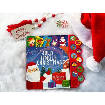 Jolly Jingle Christmas 10-Button Sound Book
