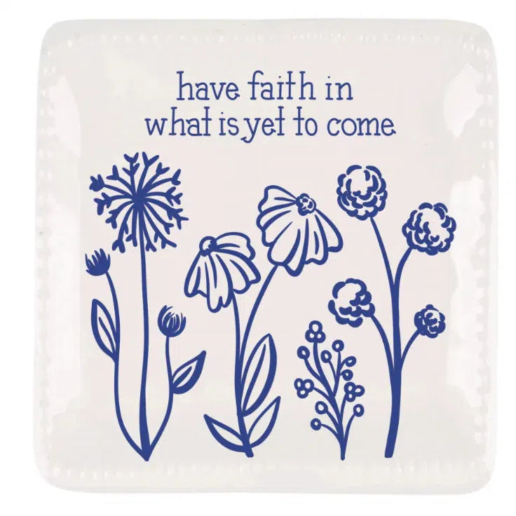 Have Faith Trinket Tray