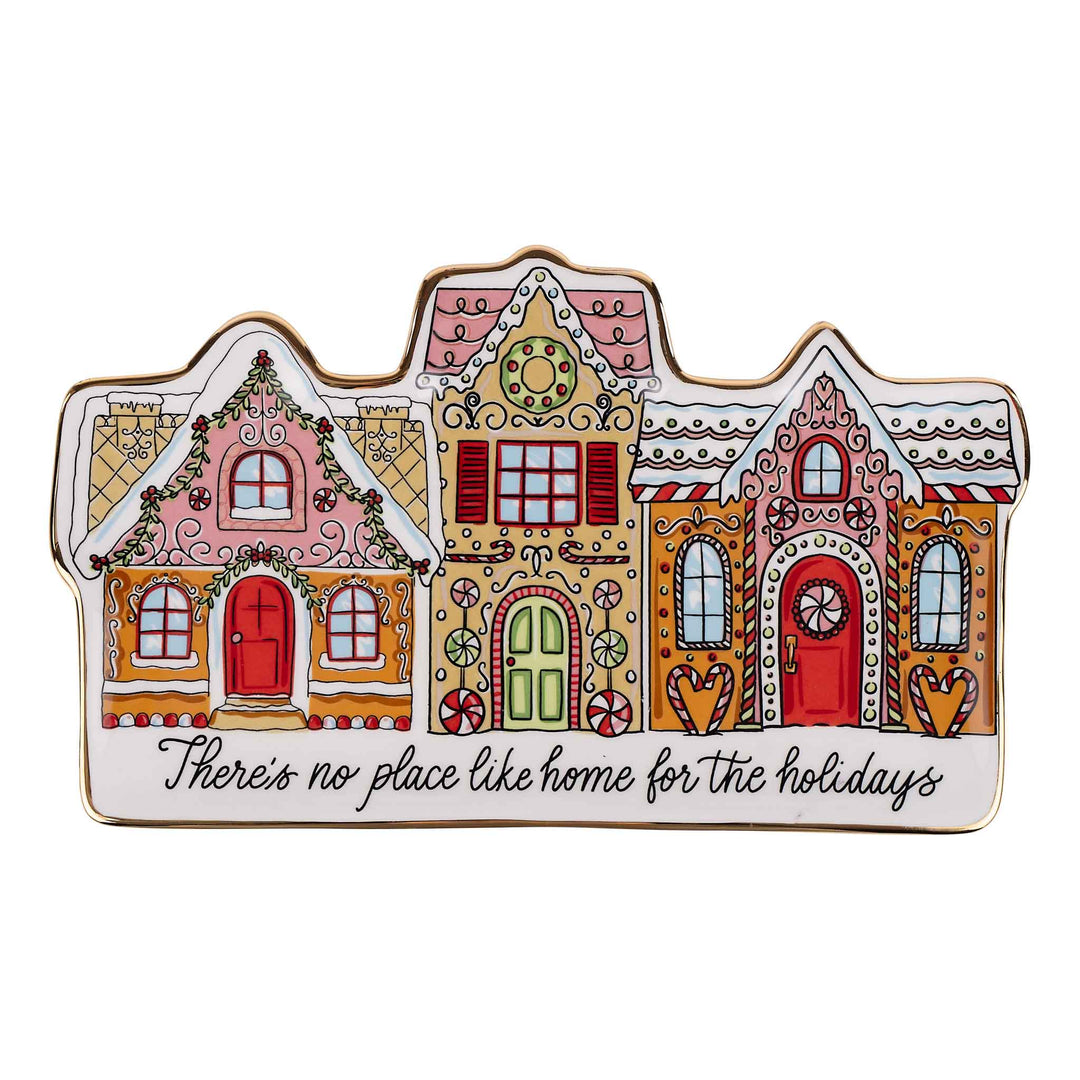 Glory Haus - Home for the Holidays Gingerbread Trinket Tray