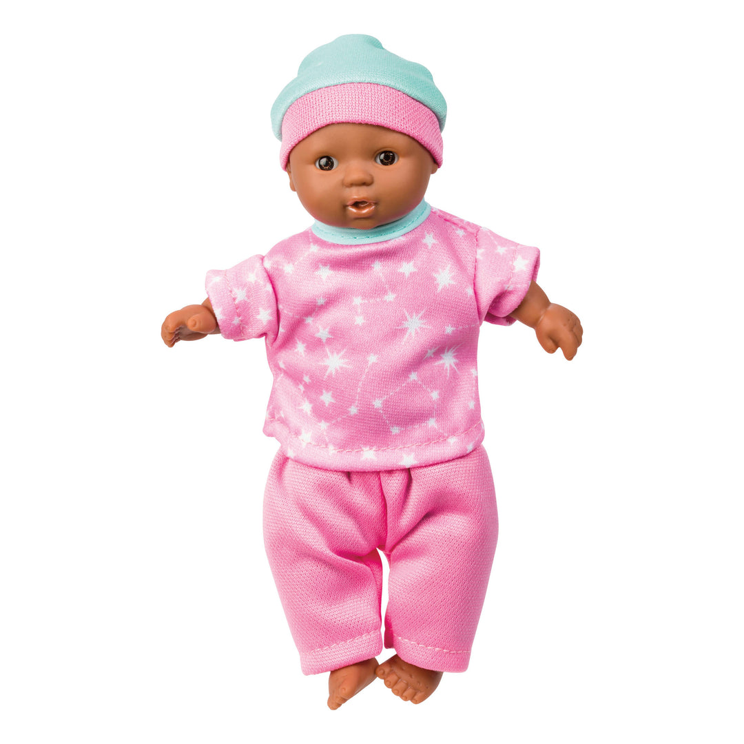 My Sweet Baby 6" Mini Babies-Asst Skin Tones Doll