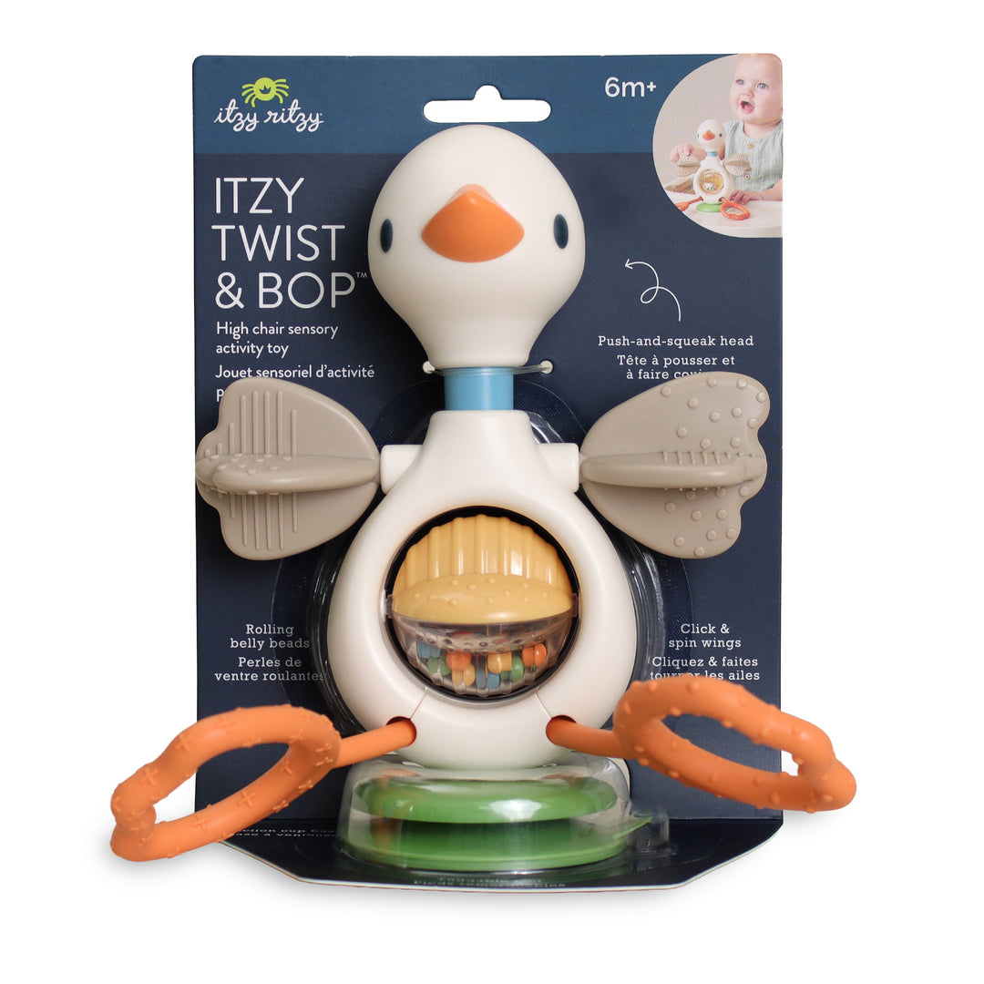 *NEW* Itzy Twist &amp; Bop™ - High Chair Sensory Toy Goose