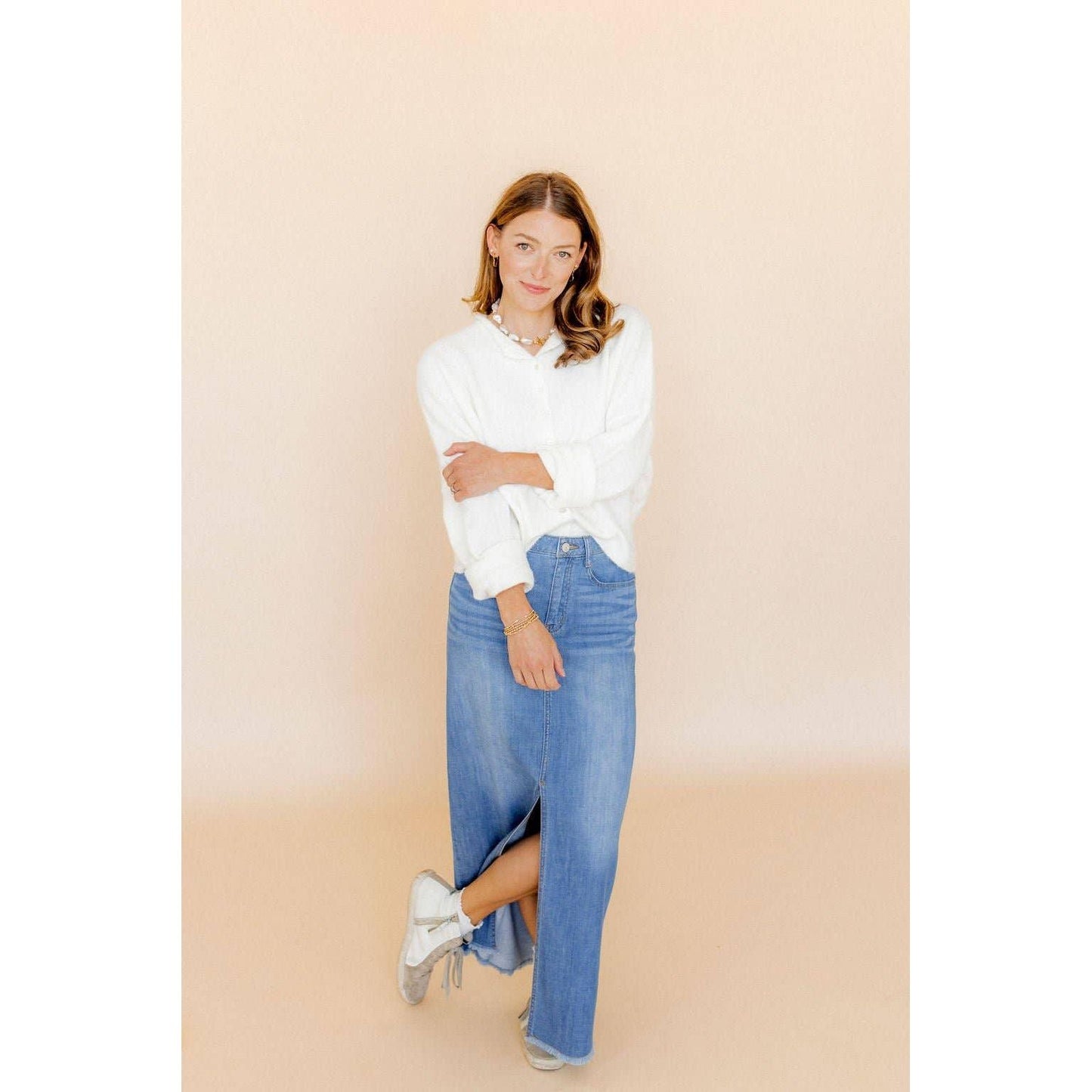 Screwback Stud Earrings - Heidi Pearl Bow