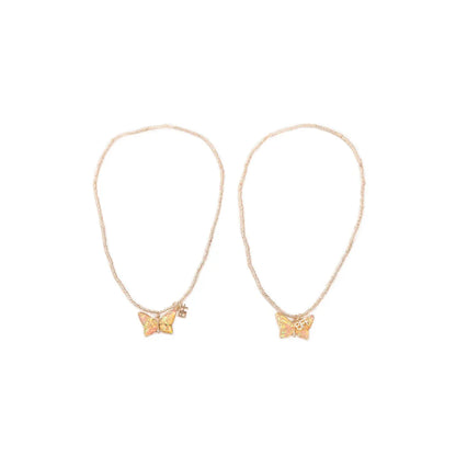 BFF Butterfly Share & Tear Necklaces
