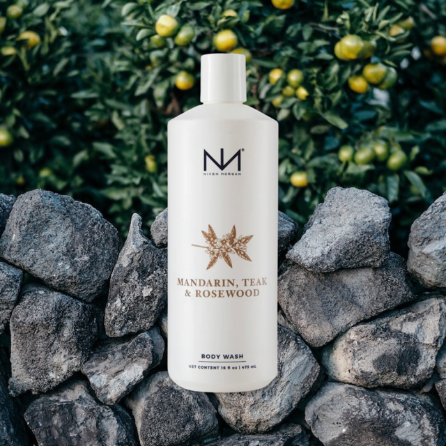 Mandarin, Teak &amp; Rosewood Body Wash