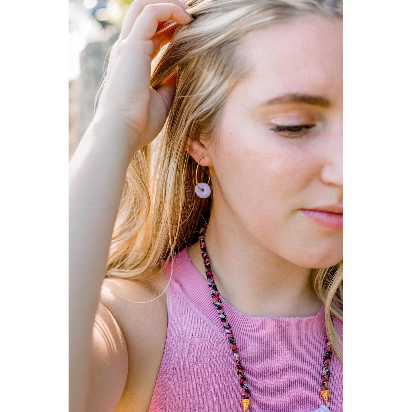 Interchangeable Huggie Hoop Earrings