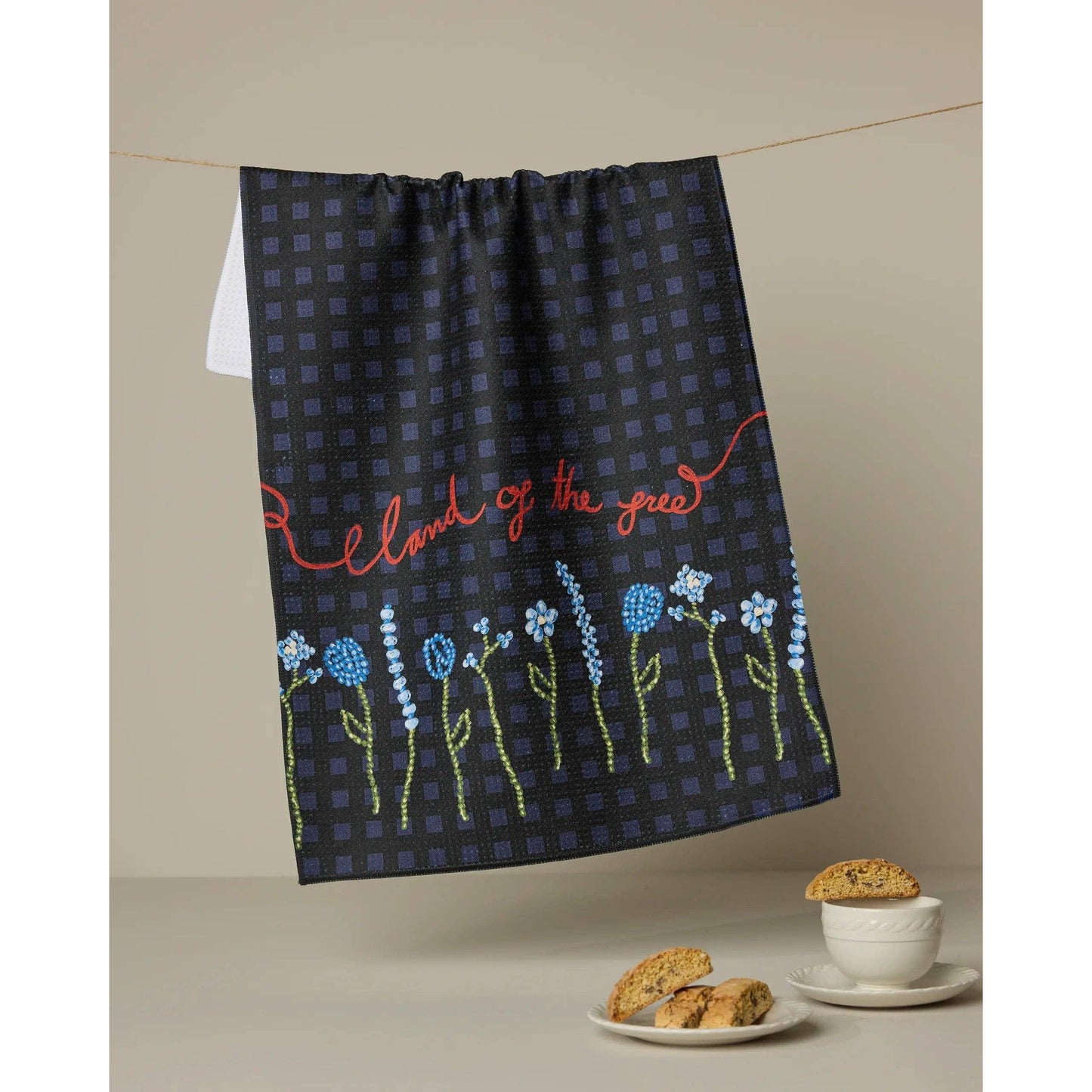 Land of Free Tea Towel