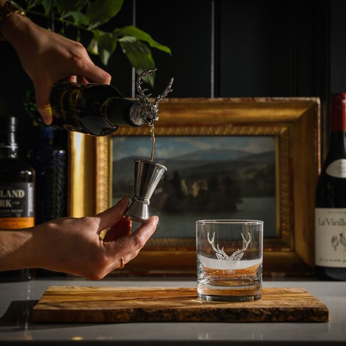 Stag Glass, Pourer &amp; Jigger Set