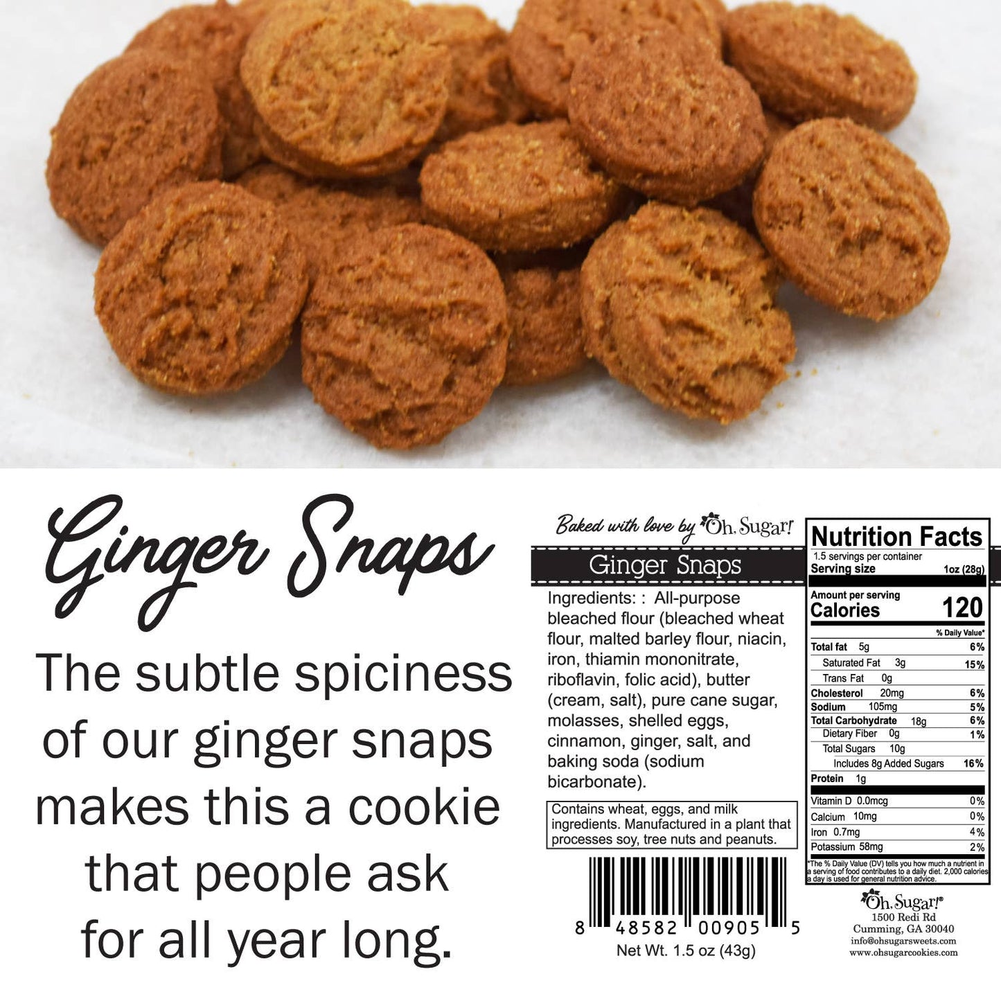 PERSONALIZED Fall Cookie Bags (Label PPEN)