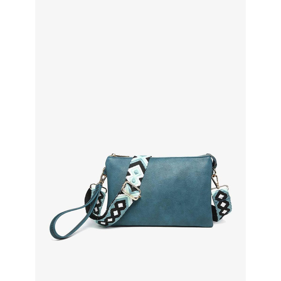 Jen &amp; Co Izzy Crossbody Purse with Guitar Strap | Vegan Leather Bag