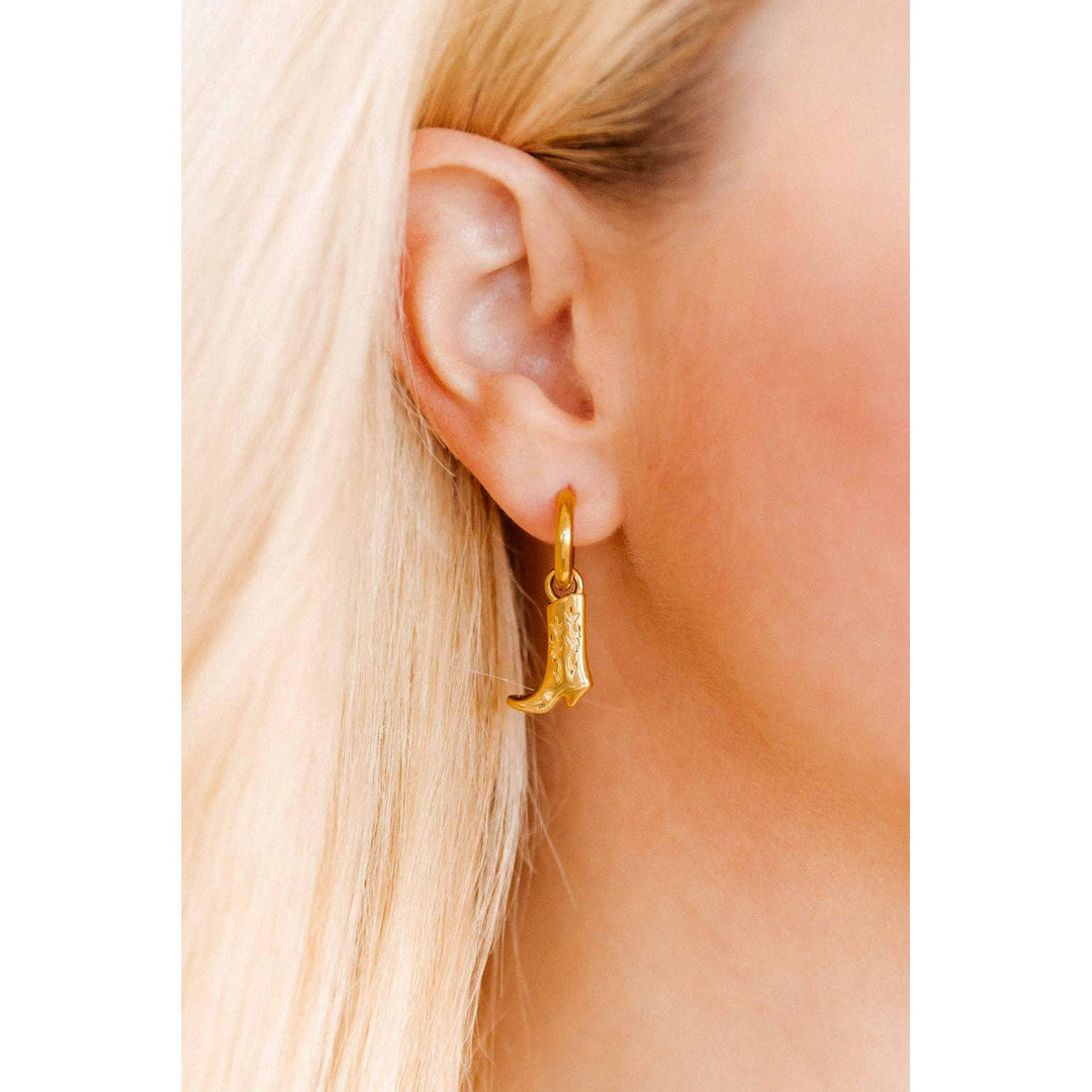 Huggie - Luca Boot - Earrings