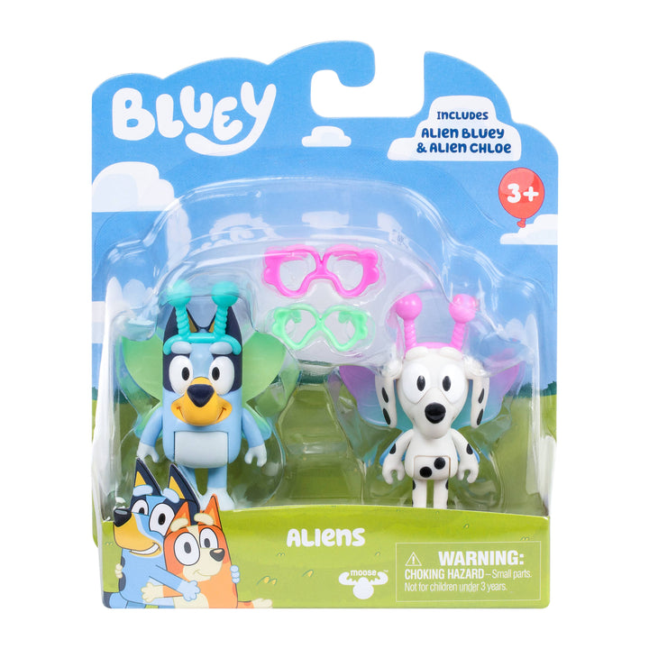 Moose Toys Bluey Figure 2 Pack Bluey &amp; Bandit