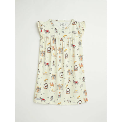 Away in a Manger PJ Girls Nightgown Polyester