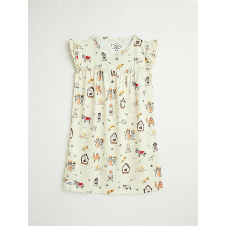 Away in a Manger PJ Girls Nightgown Polyester