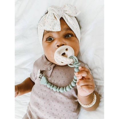 Itzy Ritzy Sweetie Strap™ Silicone One-Piece Pacifier Clips