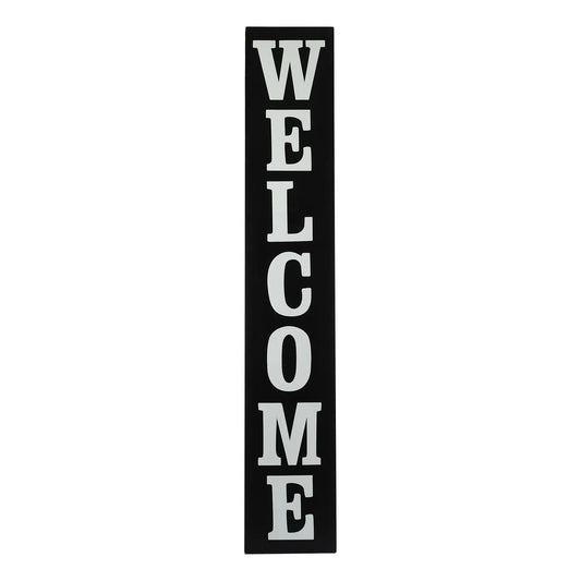Black Welcome Board