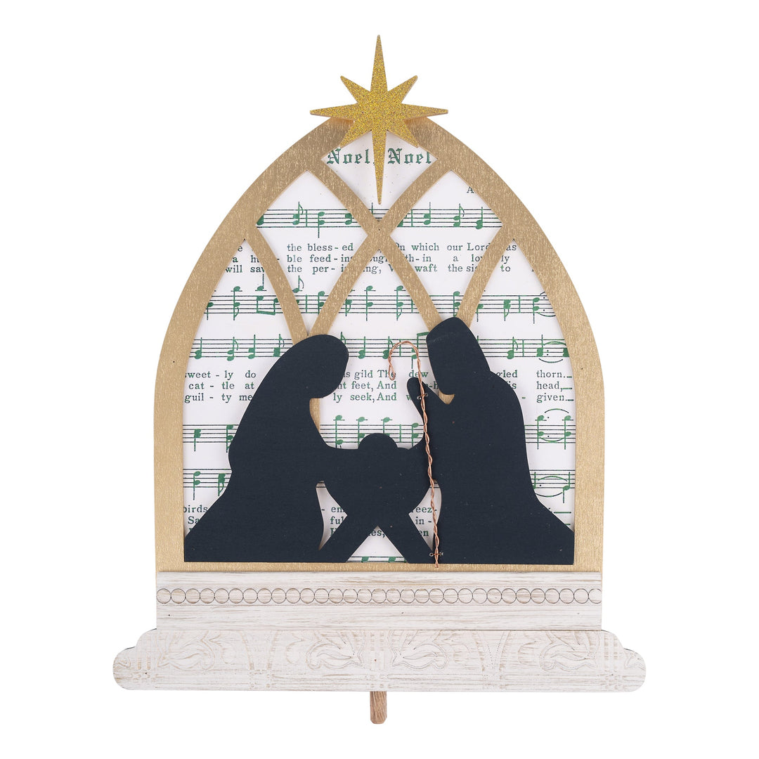 Glory Haus - Noel Nativity Topper