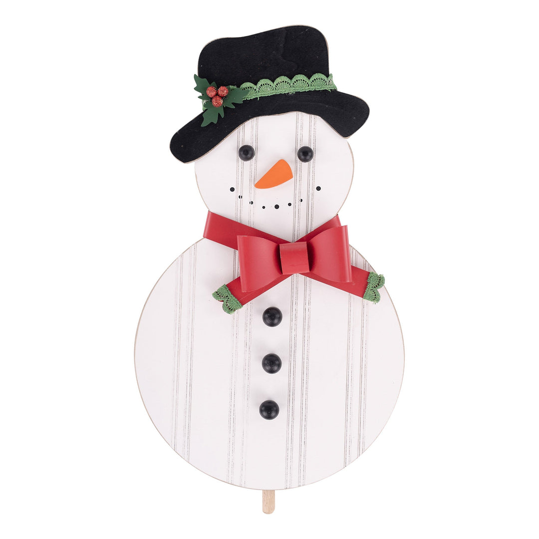 Glory Haus - Snowman Bow Tie Scarf Topper