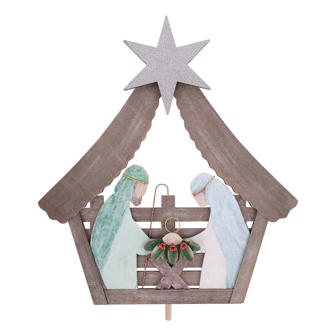 Glory Haus - Blessed Manger Topper