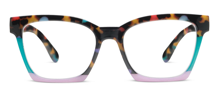 Peepers by PeeperSpecs - Birdie - Peepfetti Tortoise Colorblock