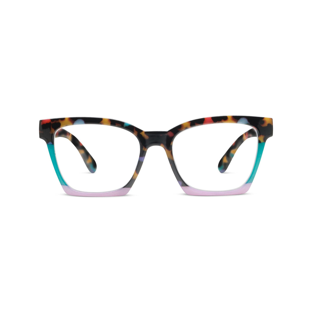 Peepers by PeeperSpecs - Birdie - Peepfetti Tortoise Colorblock