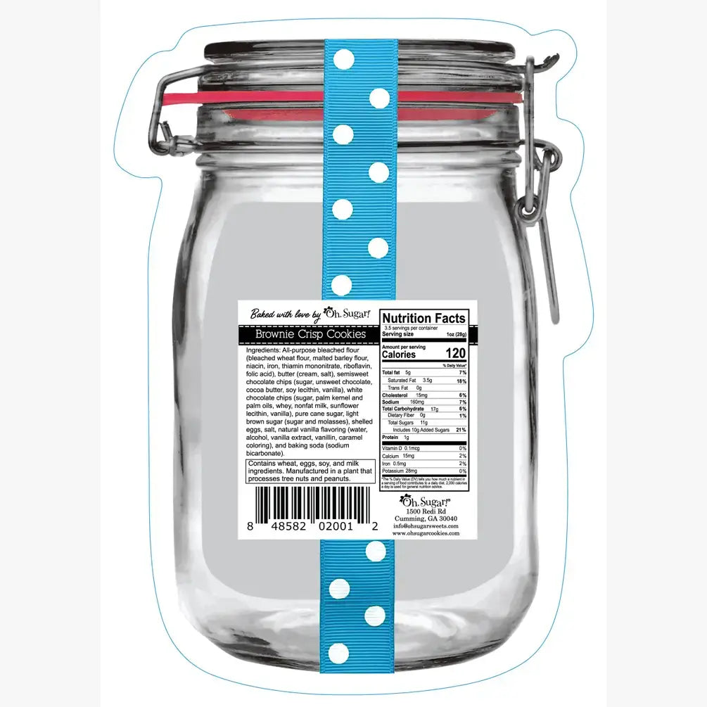 Cookie Mason Jar Pouches - Everyday Mixed Flavor - Small