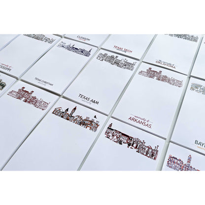 Campus Skyline Notepad - Texas A&M/College Station
