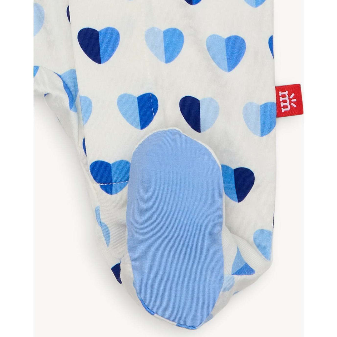 Blue XOXO Modal Convertible Coverall