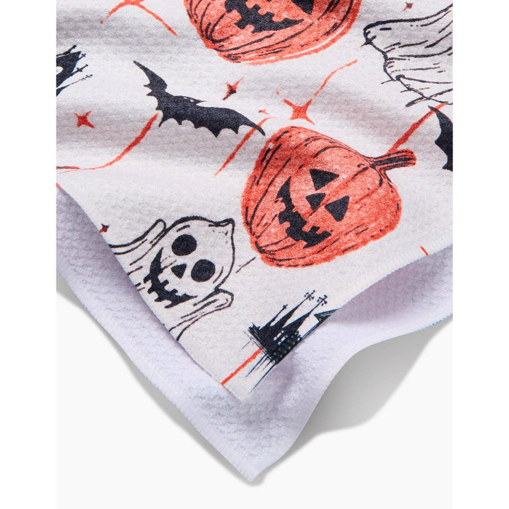 Halloween Is Here Tea Towel
