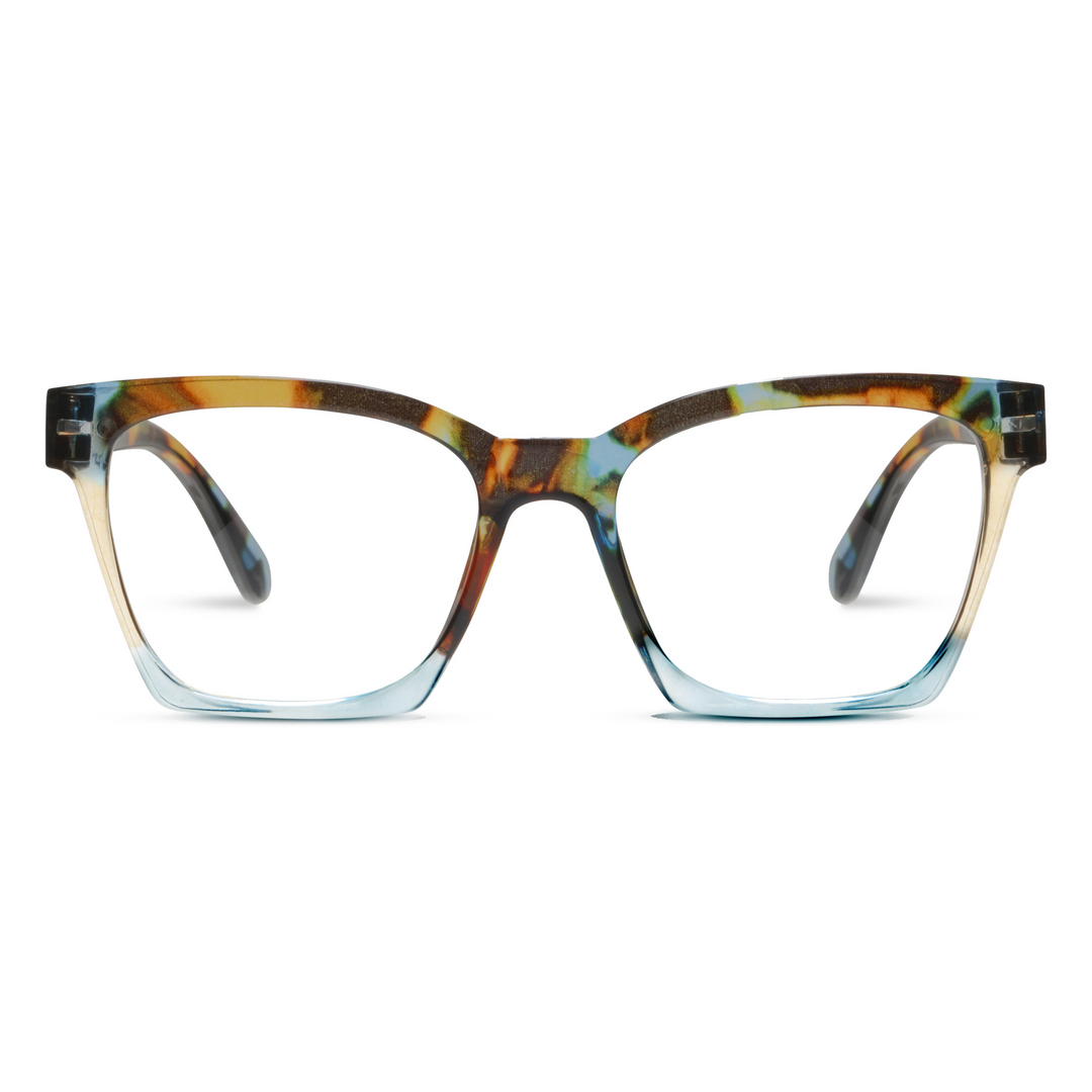Peepers by PeeperSpecs - Birdie - Blue Quartz Colorblock