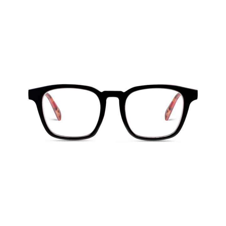 Peepers by PeeperSpecs - Latte - Black/Fire Tortoise
