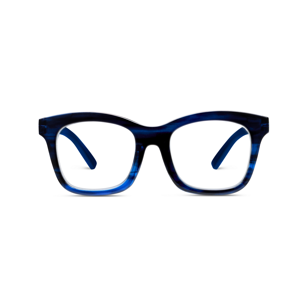 Peepers by PeeperSpecs - To the Maximalist - Blue Ombre Horn