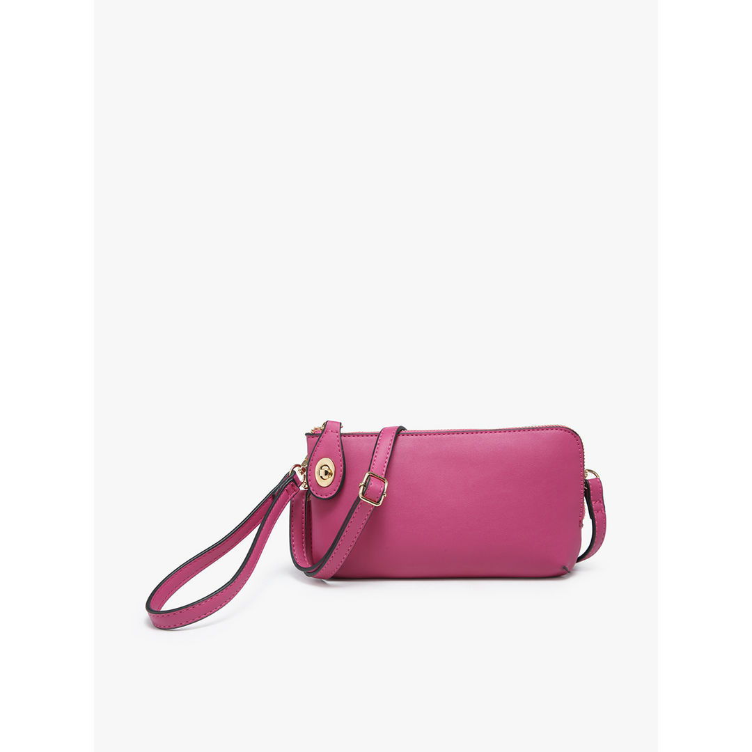 M1818 Kendall Crossbody/Wristlet w/ Twist Lock Closure