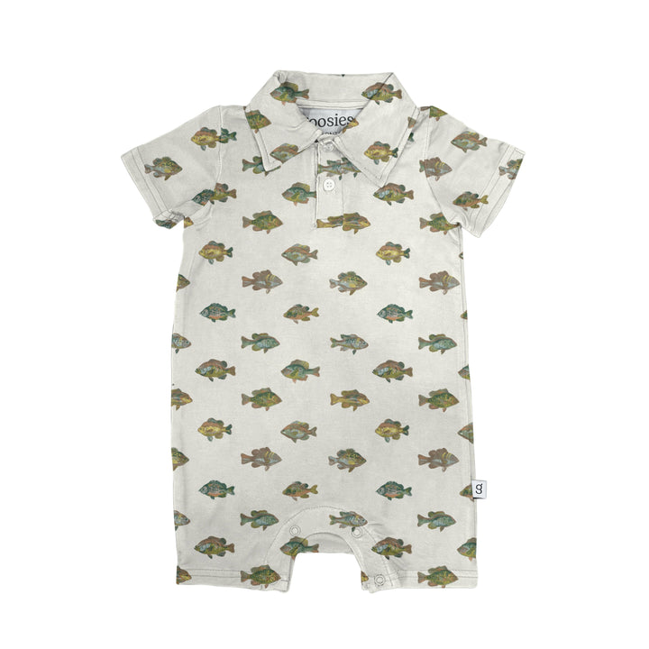Lake Fish - SS Polo Romper