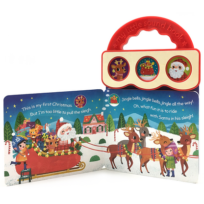 Jingle Bells 3-Button Christmas Sound Book