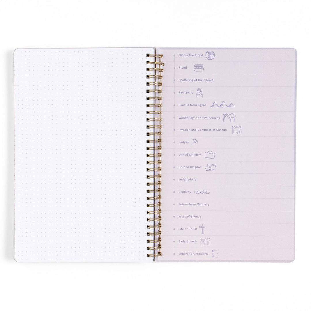 Happy Daisy Bible Study Notebook with Maps - Callie Danielle