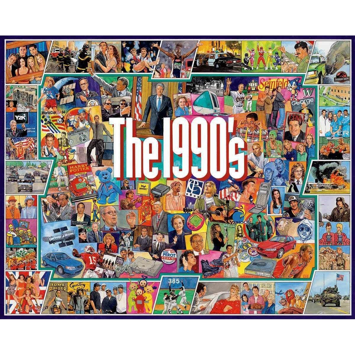 The Nineties (959pz) - 1000 Piece Jigsaw Puzzle