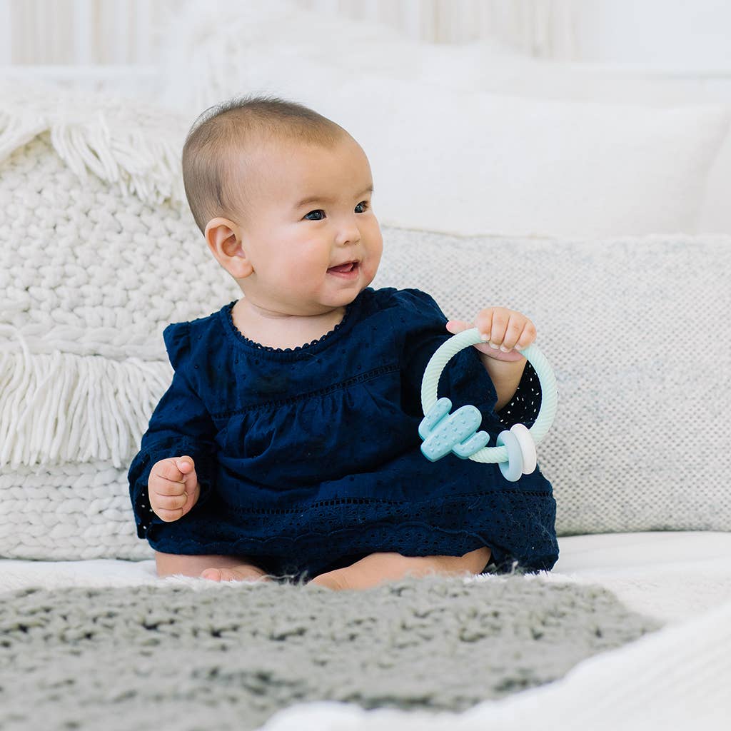 Itzy Ritzy Rattle™ Silicone Teether Rattles